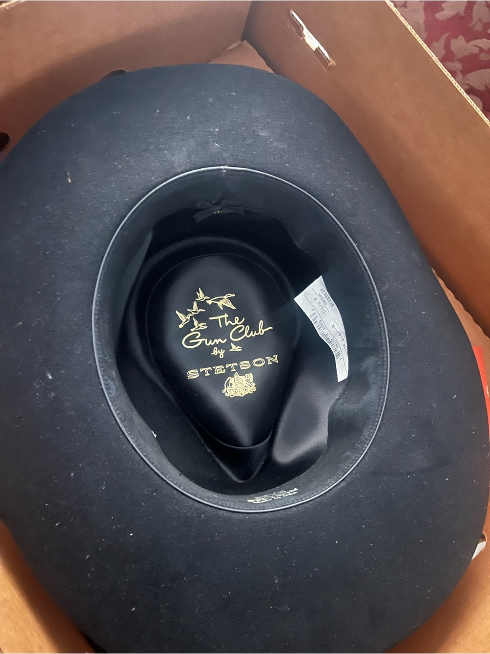 Stetson The Gun Club Black Felt Cowboy Hat